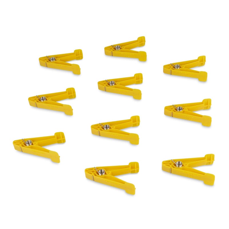 Graded Pinch Finger Exerciser 10 Replacement Pinch pins Yellow xLight